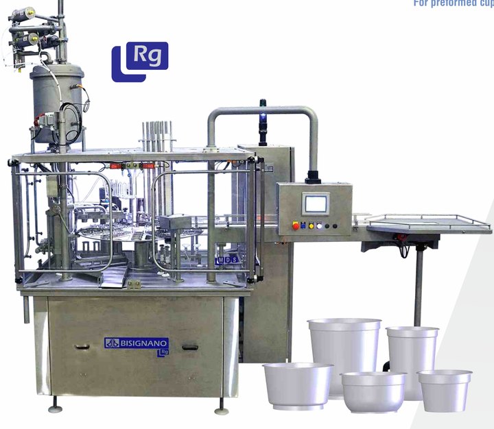 Bisignano Rotary cup filling machine RG