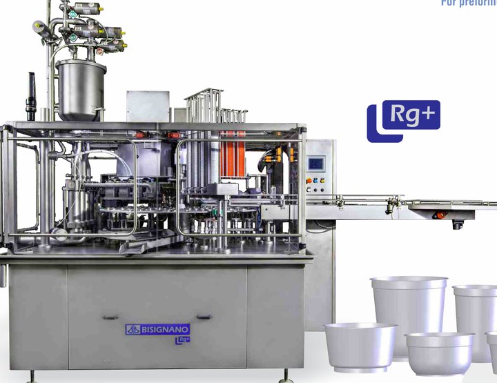 Bisignano Rotary cup filling machine RG+