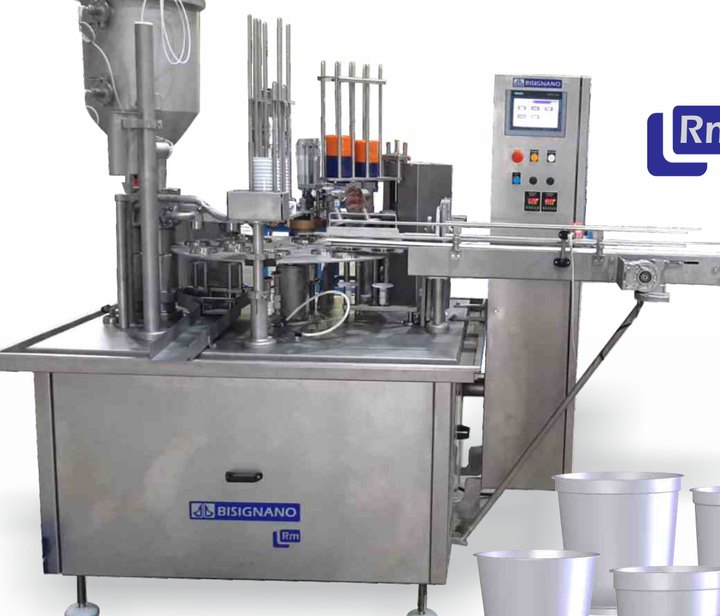 Bisignano Rotary cup filling machine RM