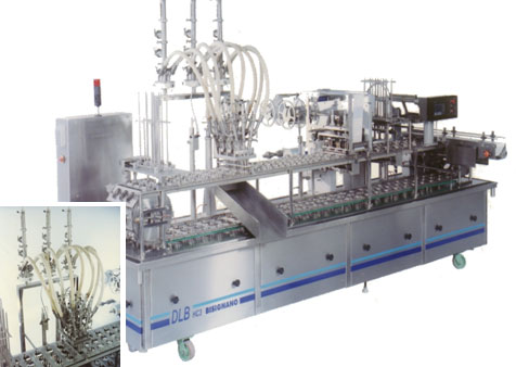 Lineaire vul- en verpakkingsmachine voor ijsroom DLB H