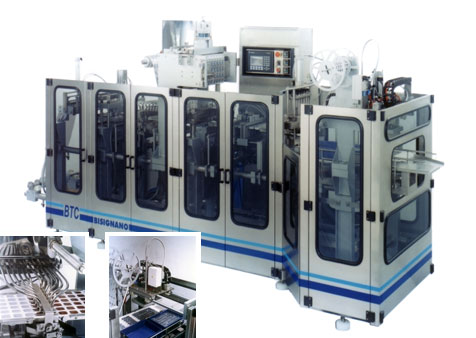 Form fill seal machine for small portions BTC 6x2 – BTC 6x4.